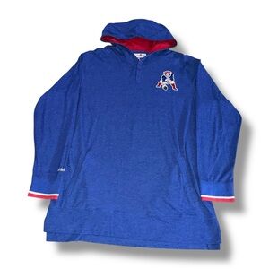 Men’s Mitchell & Ness New England Patriots Pat The Patriot Hooded Shirt